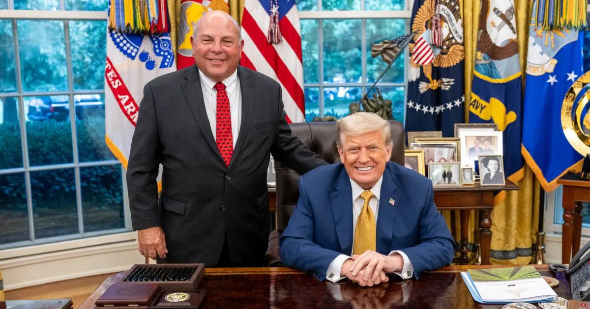 Sharing agriculture’s concerns in sit-down with President Trump