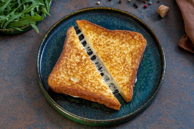 Strawberry Brie Grilled Cheese Sandwich.
