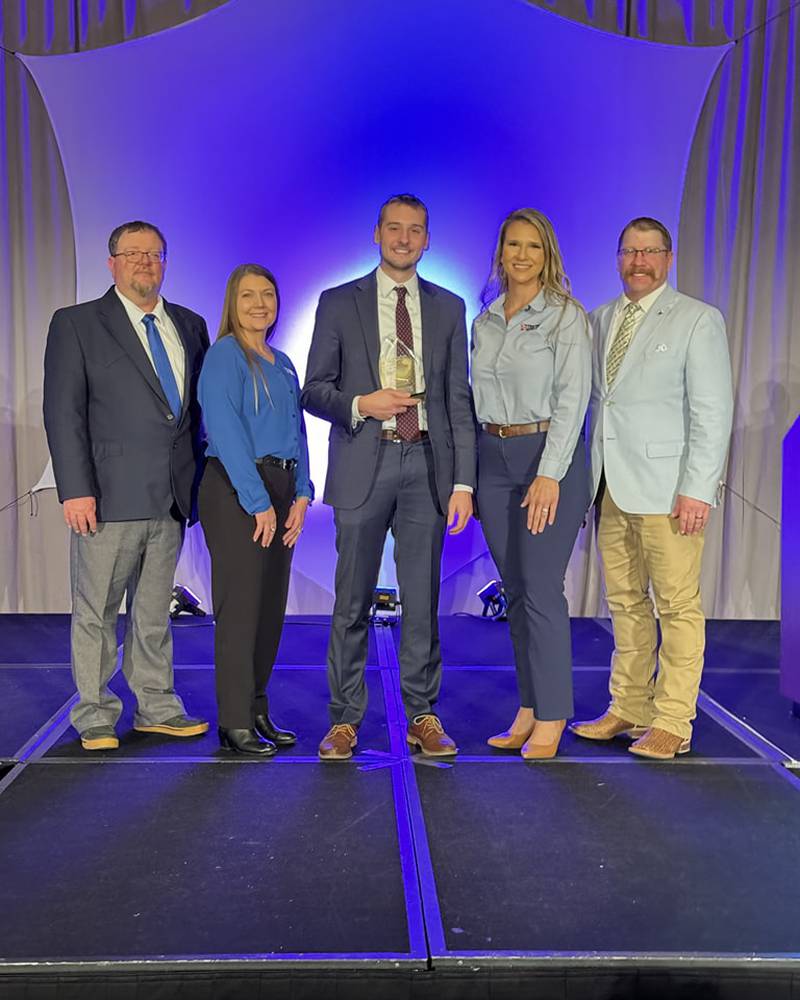 Trenton Taber, a 2015 graduate of Western Illinois University’s Agriculture Education program, has been named the Region 4 Outstanding Agriculture Teacher by the National Association of Agricultural Educators.