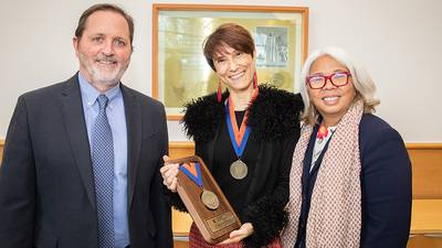 Serra honored as Hieronymus Distinguished Chair in Futures Markets