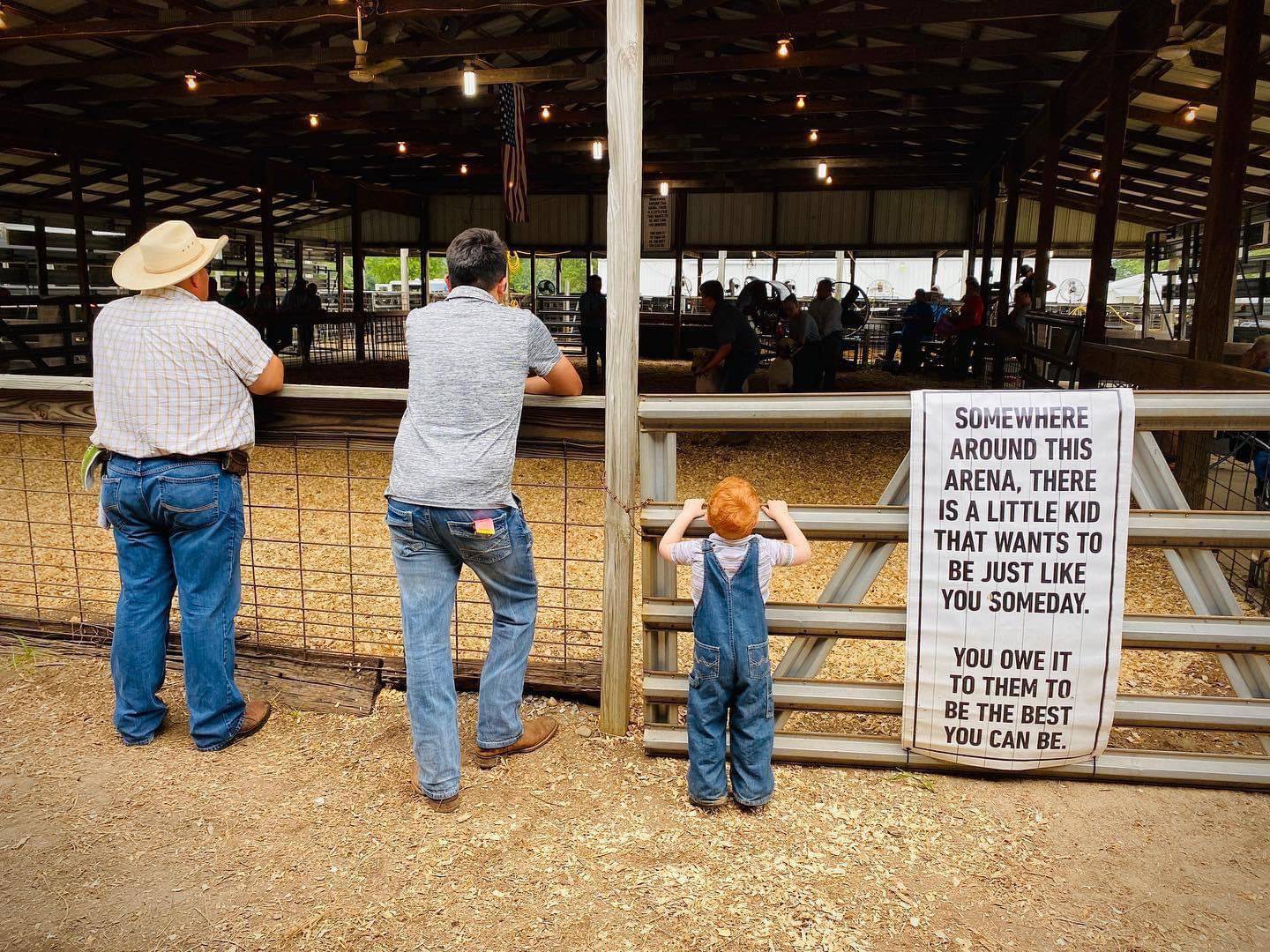 “Someone is always watching ‘ewe’” — Kenzie Dillow: “Be your best. ‘Ewe’ never know who is watching.”