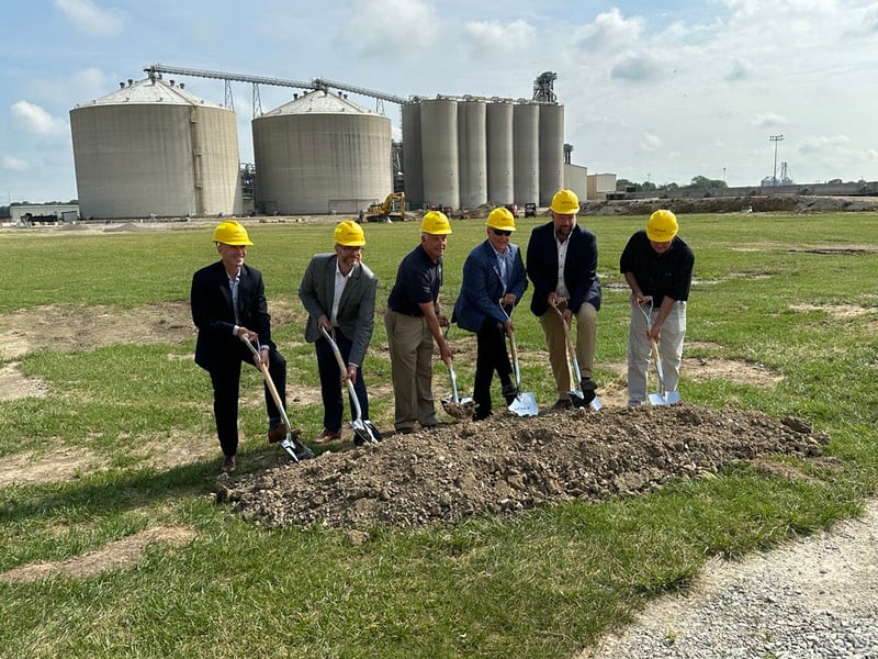 A ribbon-cutting ceremony took place last summer at the Bunge location in Morristown, Indiana.