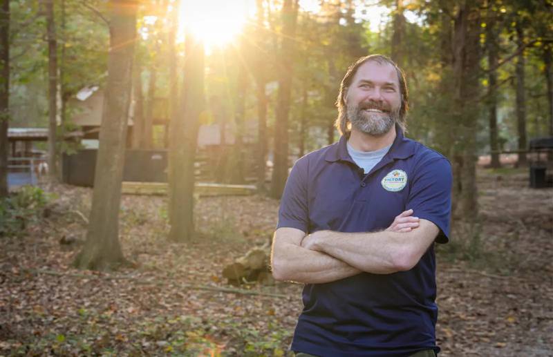 Retired Army Command Sgt. Maj. Matthew Rutter of South Carolina is the second recipient of the Veteran Farmer Award of Excellence presented by the American Farm Bureau Federation with support from Farm Credit. Rutter served 22 years in the Army, where his service included leading intelligence operations across Europe and the Middle East.