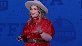 Coach Kiah encourages FFA students at national convention