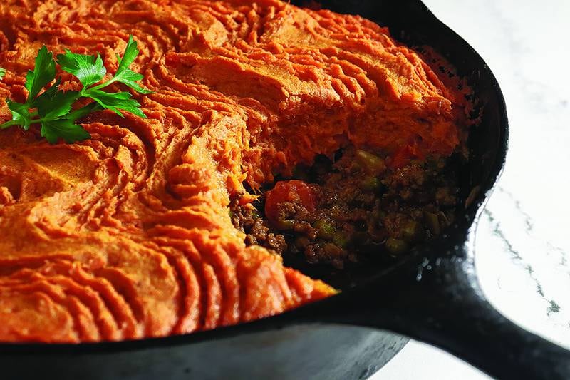 Curry and sweet potatoes bring an exciting twist to a classic.