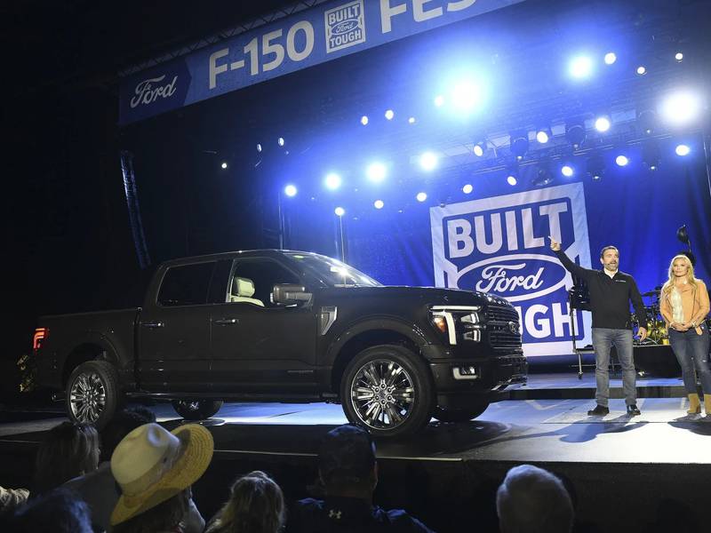 Updated Ford F-150 gets new grille, other features