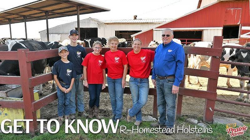 The Rupperts are sixth-generation dairy farmers who have been milking cows for over 150 years at R-Homestead Dairy near Nokomis, Illinois.
