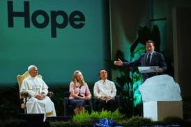 Pope Leo XIV takes aim at climate skeptics as he embraces predecessor’s environmental legacy