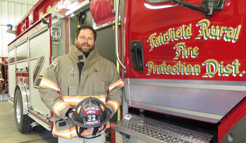When he was 16 years old in 2000, Matt Rush jumped at the chance to become a “junior fireman” for the Fairfield Fire Department and has served ever since. The fireman's helmet is just one of many hats Rush wears in service to the community where he was born and raised.