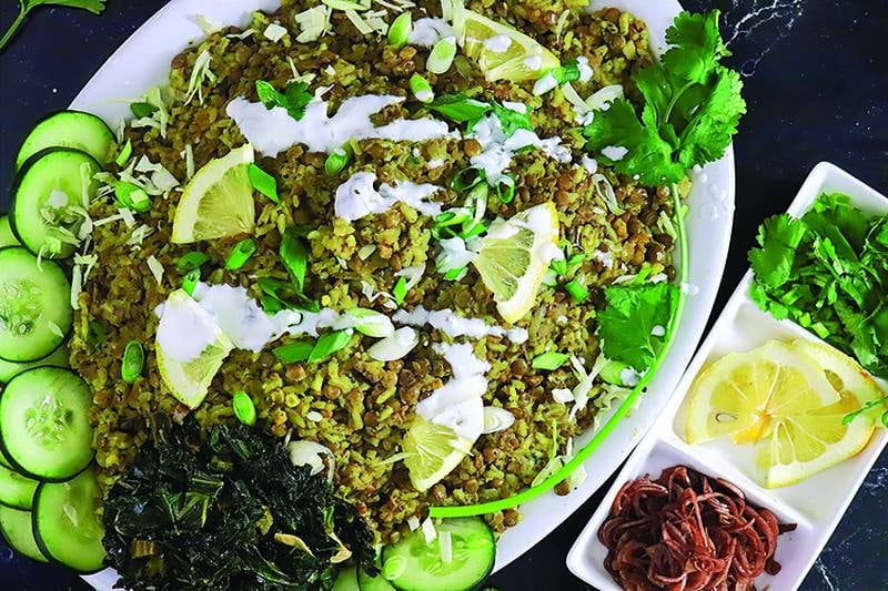 A customizable bowl of lentils, rice and warm spices makes an easy, high-protein pantry dinner.