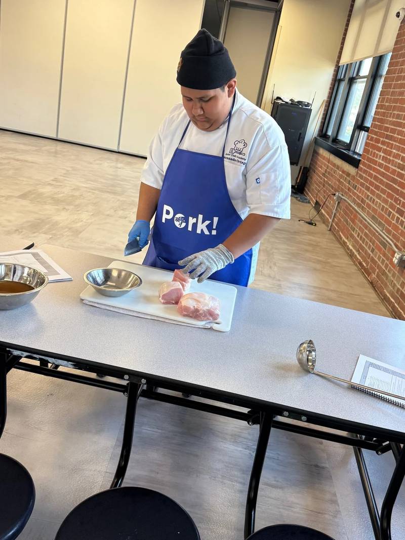 Indiana Pork supports the Junior Chef Academy as part of its commitment to developing the next generation of chefs and strengthening connections between pork production and food preparation.