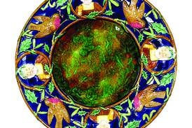 Antiques & Collecting: Christmas spirit on English platter