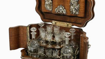 Antiques & Collecting: Liqueur serving box